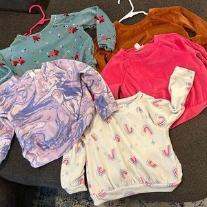 3t cat and jack velour pull overs